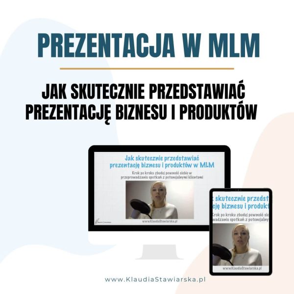 Presentación de negocios y productos en MLM
