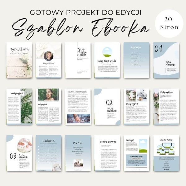 Plantilla de imán de clientes potenciales | Ebook para editar en Canva
